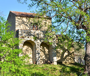 Villaggio San Martino a Torraca nel Cilento. Immerso nella natura
